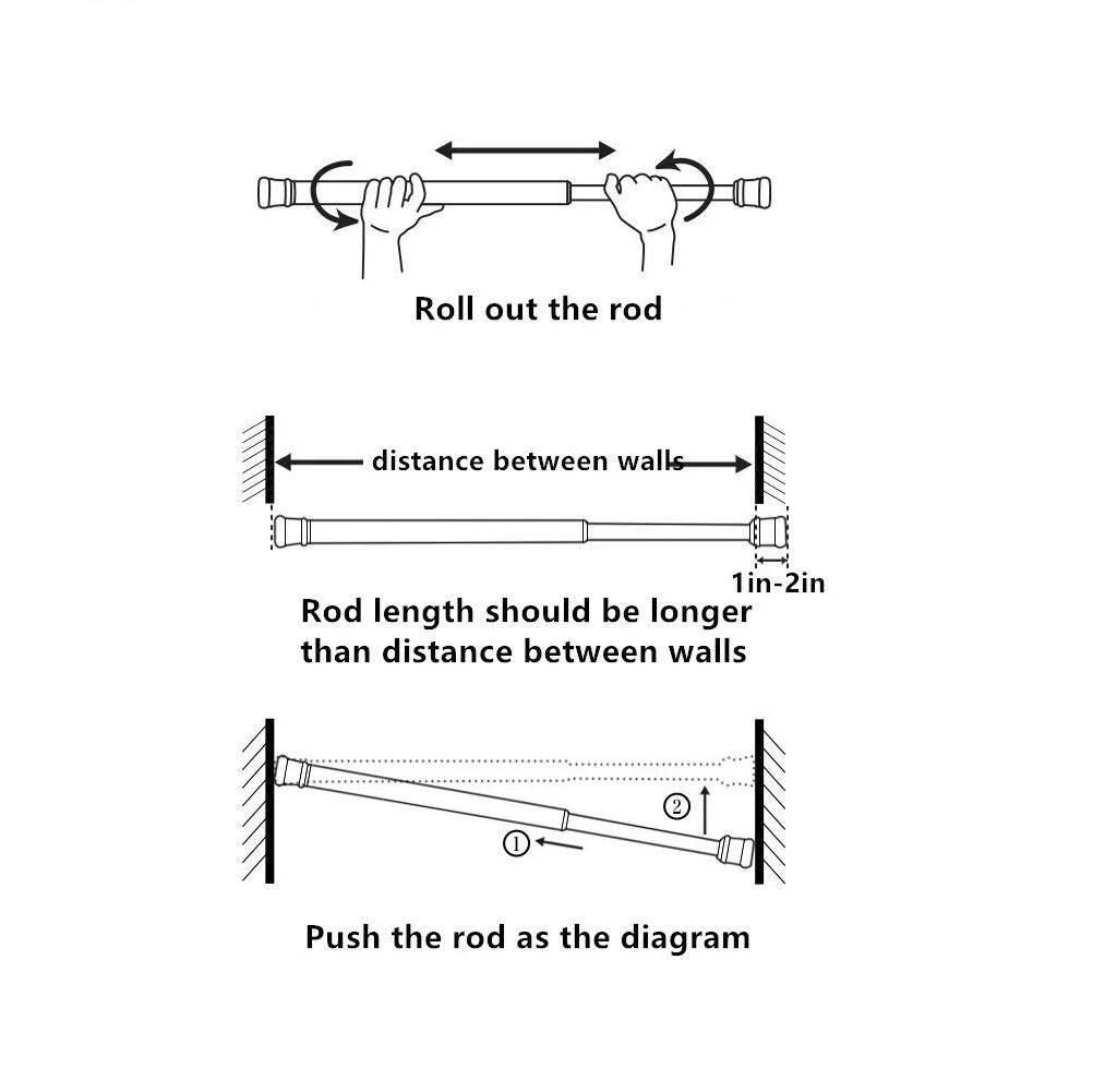 Drill-Free  Adjustable Rod